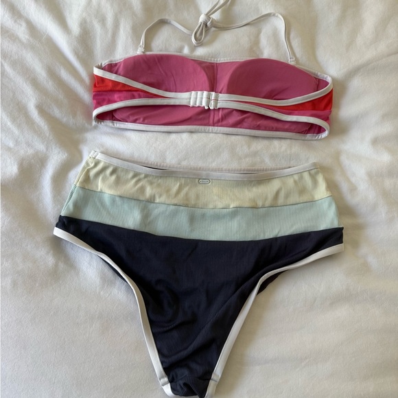 Ripcurl Colorblock Bikini Set - Picture 2 of 4